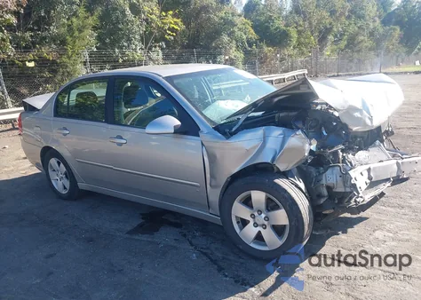 2006 Chevrolet Malibu Lt z USA, uszkodzony, nr VIN 1G1ZT51836F112970